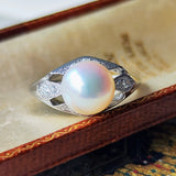 MIKIMOTO ミキモト あこや真珠 ヴィンテージ リング