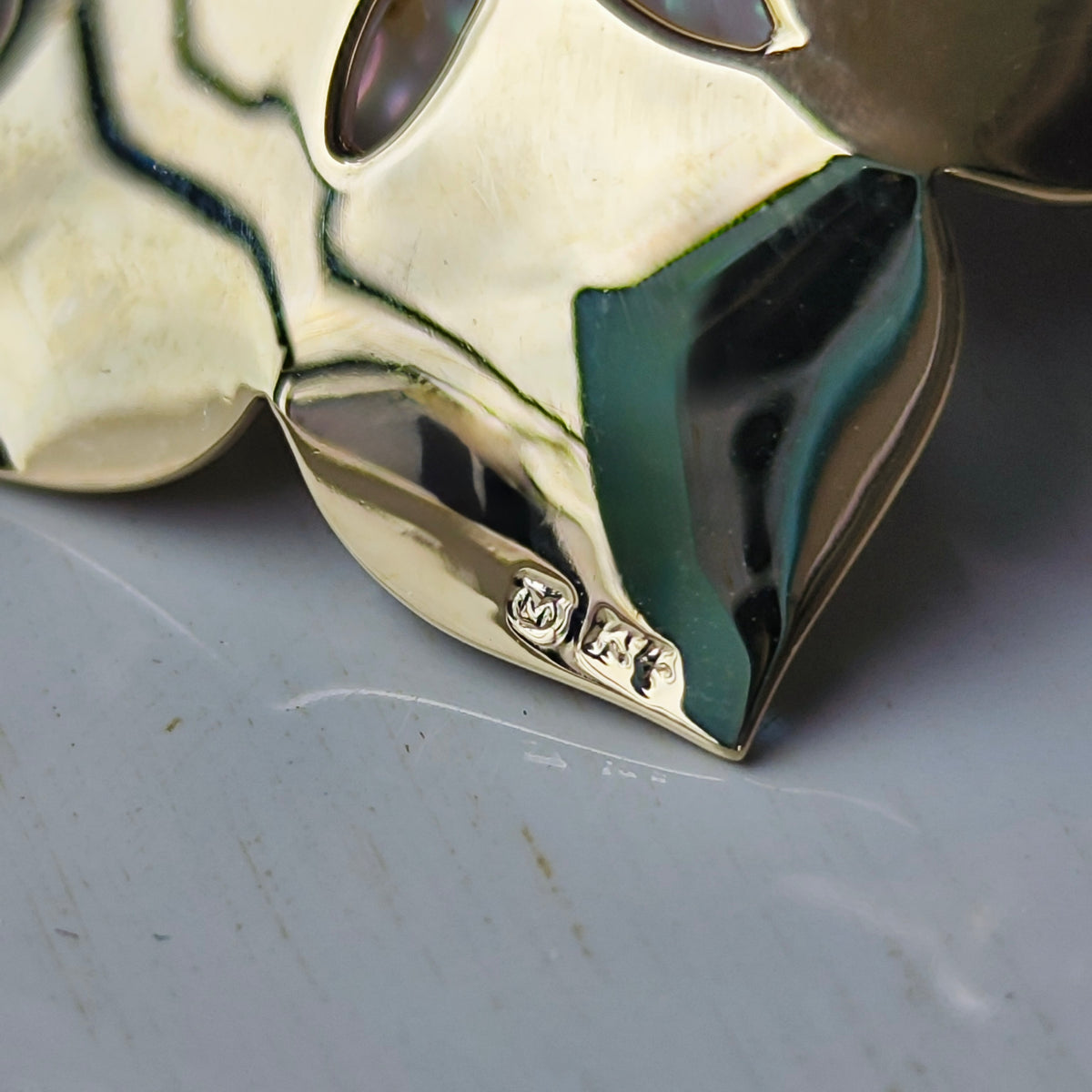 [Vintage MIKIMOTO] MIKIMOTO Akoya Pearl 14K Gold Brooch / Pendant Top ③