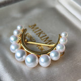 MIKIMOTO ミキモト あこや真珠 ブローチ