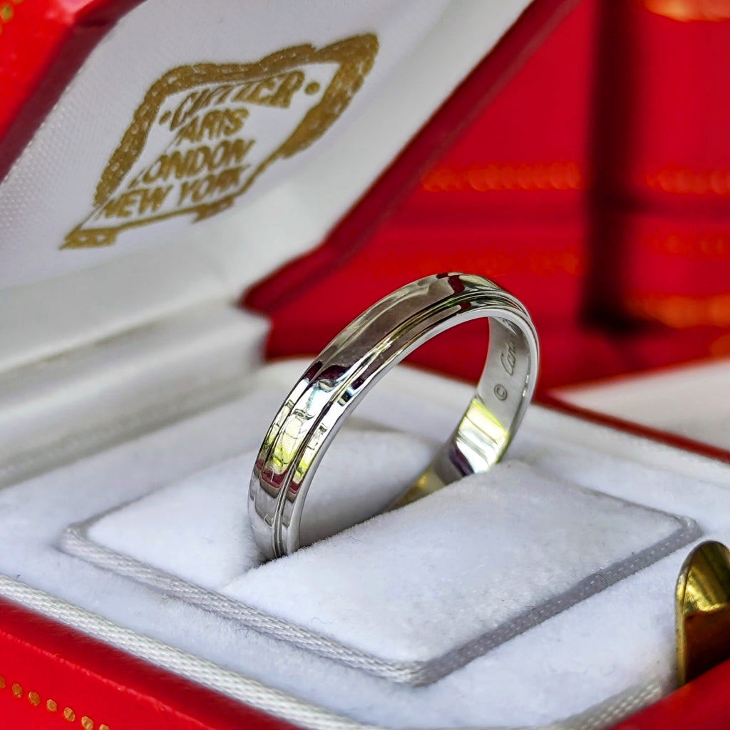 Cartier カルティエ ダムール プラチナ 56