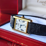 Cartier カルティエ マストタンク クォーツ腕時計
