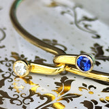 TIFFANY &Co ティファニー ダブルフック サファイア ダイヤモンド 18金YG