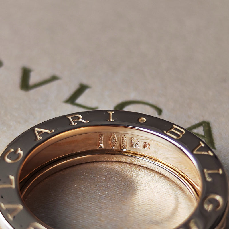 BVLGARI ブルガリB-ZERO1 ビーゼロワン 18金PG 10号