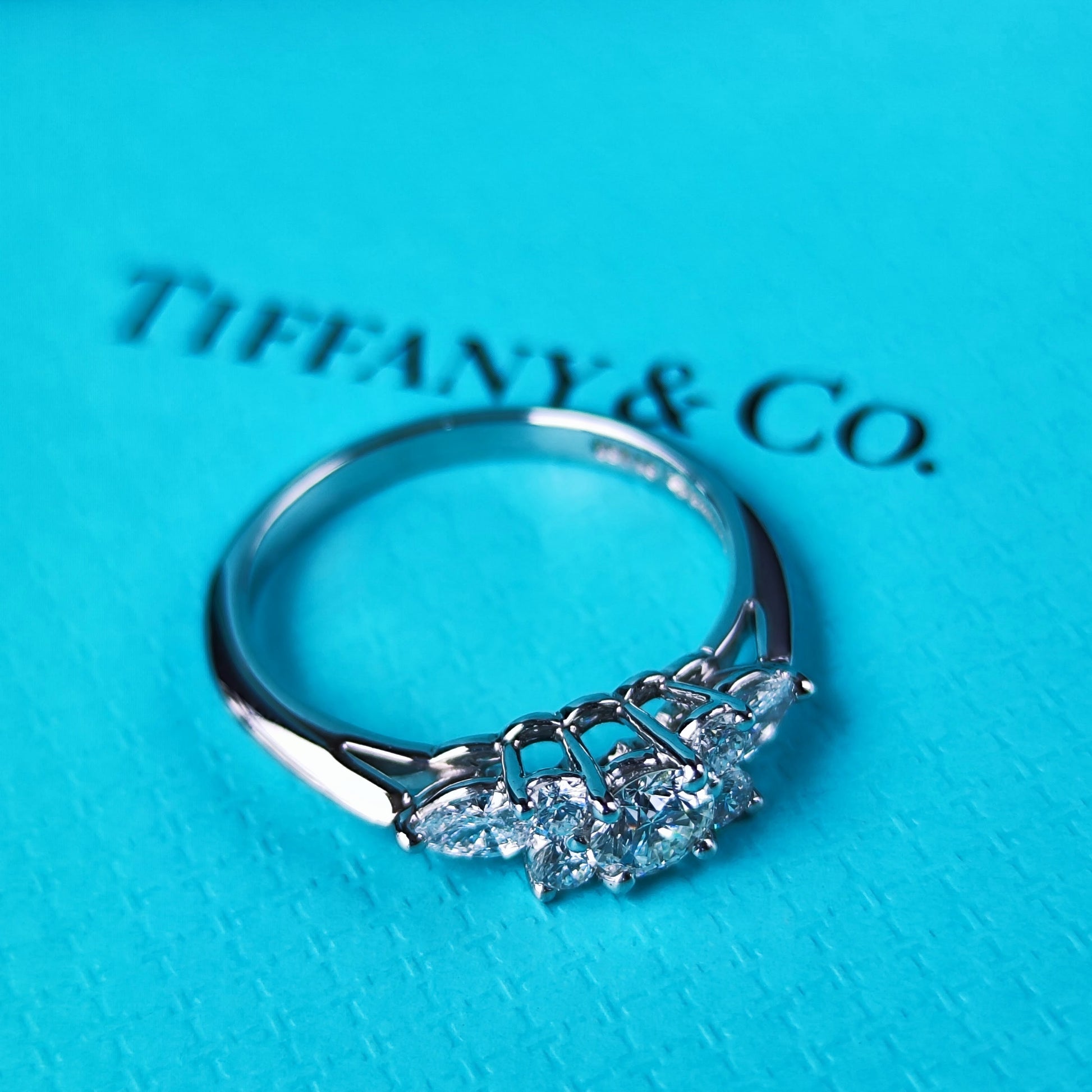 【オールドティファニー】TIFFANY &Co セブンストーンリング