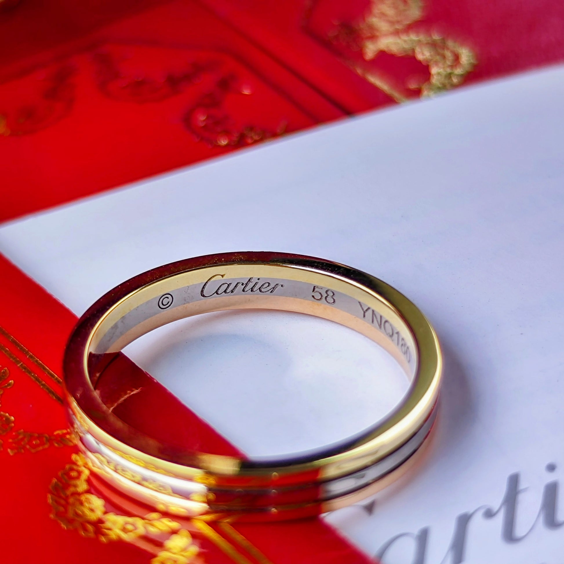 Cartier カルティエ ヴァンドーム リング 58
