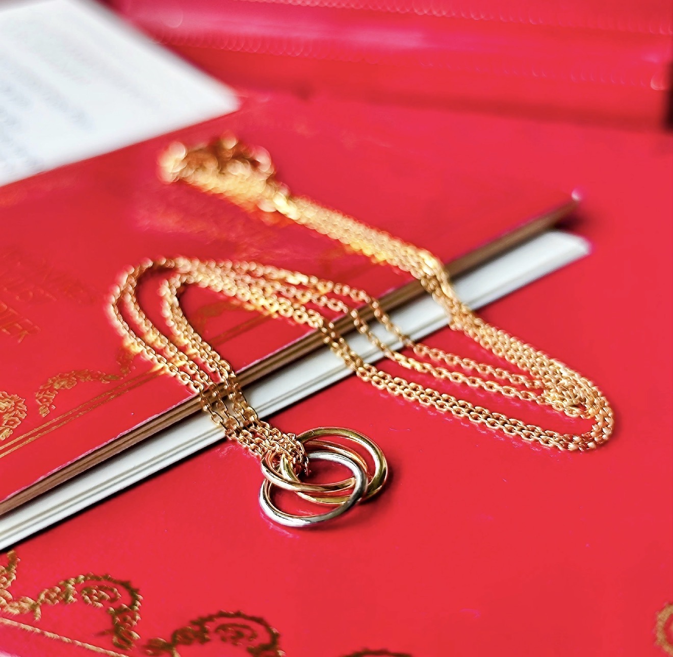 Cartier カルティエ トリニティ ミニモデル ネックレス