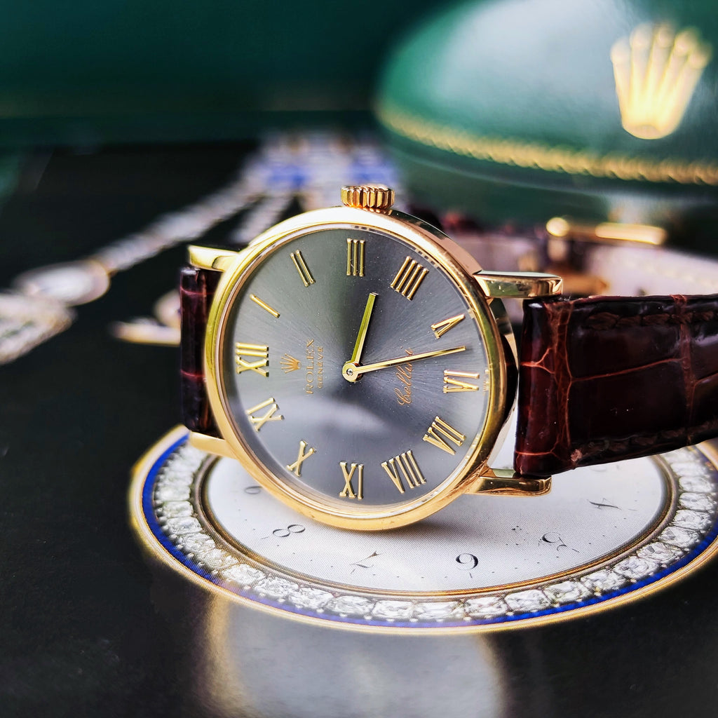 【OH済み】ROLEX ロレックス CELLINI チェリーニ 18金無垢 手巻き腕時計