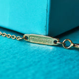 TIFFANY &Co ティファニーTスマイル ミニ ダイヤモンド 18金PG ネックレス