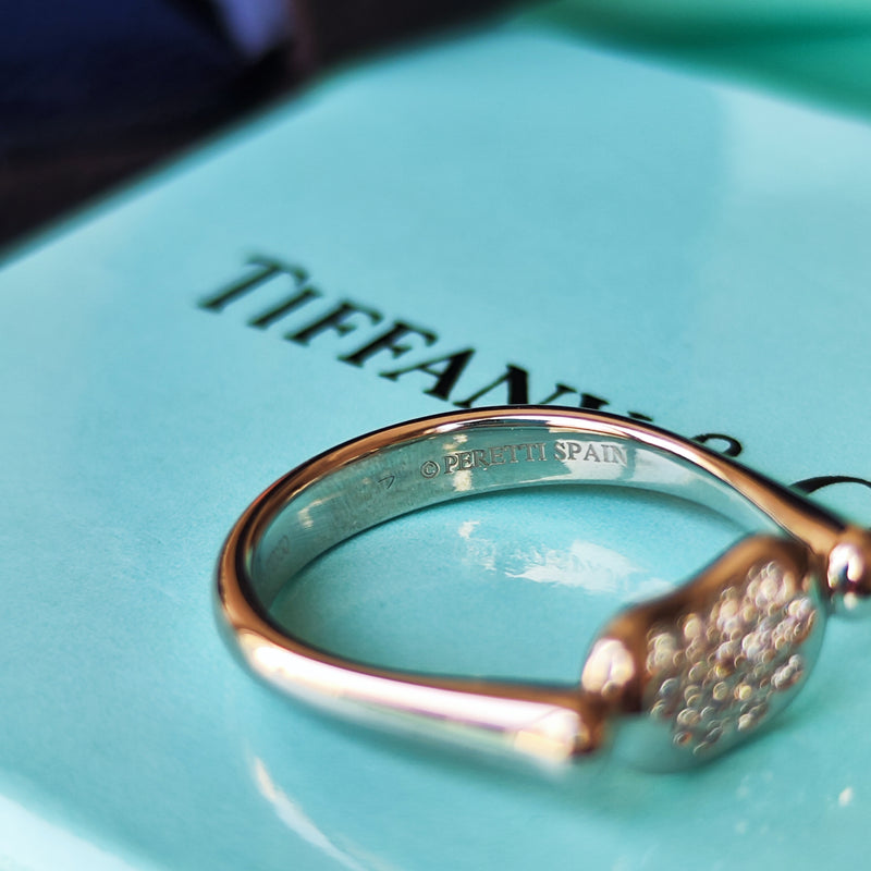 TIFFANY&Co ティファニー ビーン ダイヤモンドリング