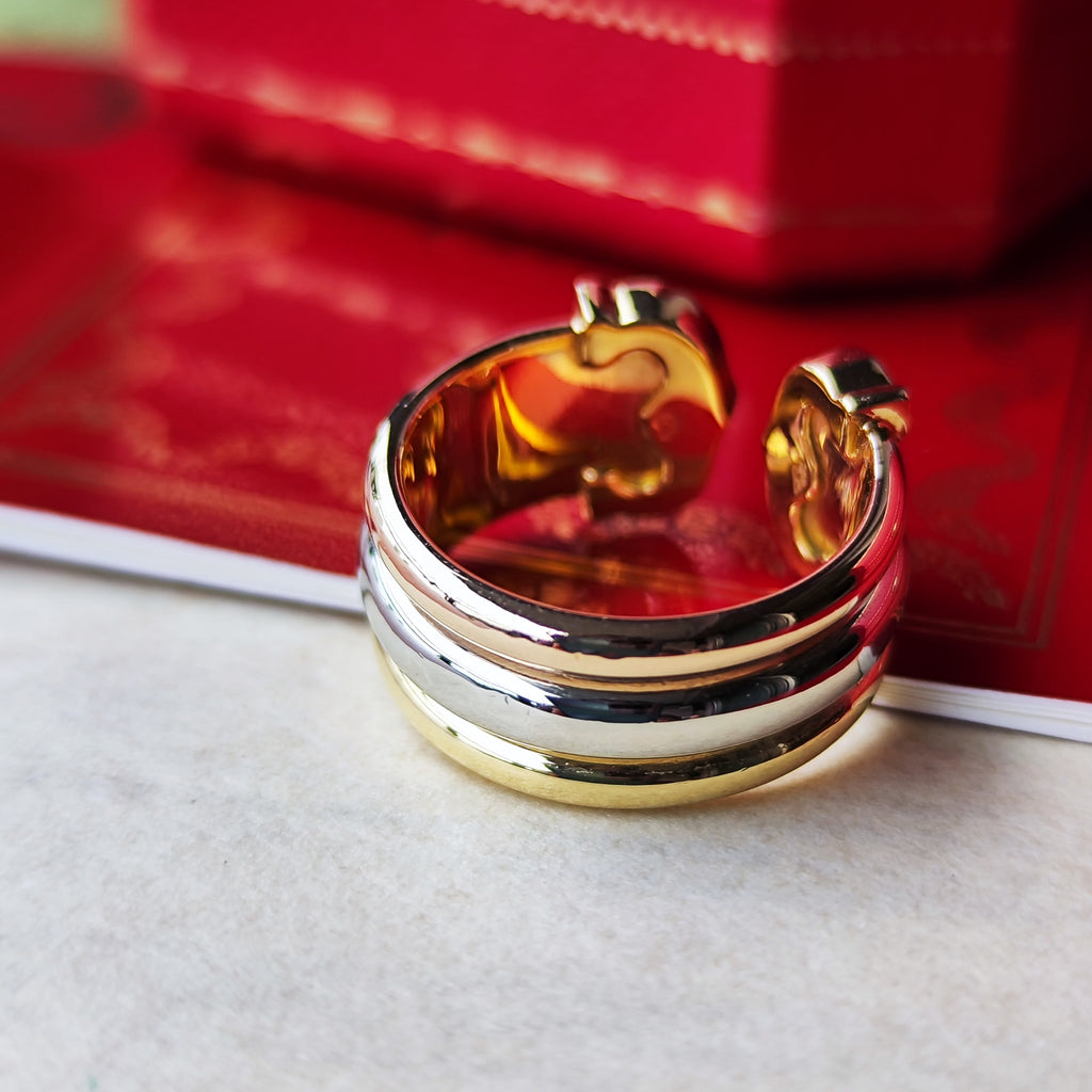【廃盤 Cartier 】カルティエ 2C（デューブル・シー）ダイヤモンド 52