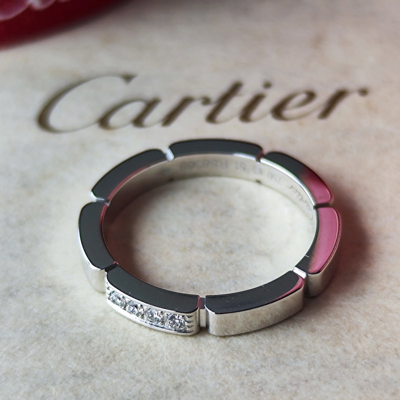 Cartier カルティエ マイヨンパンテール
ダイヤモンドリング 18金WG 11号