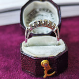 MIKIMOTO ミキモト 天然ダイヤモンド ヴィンテージ リング