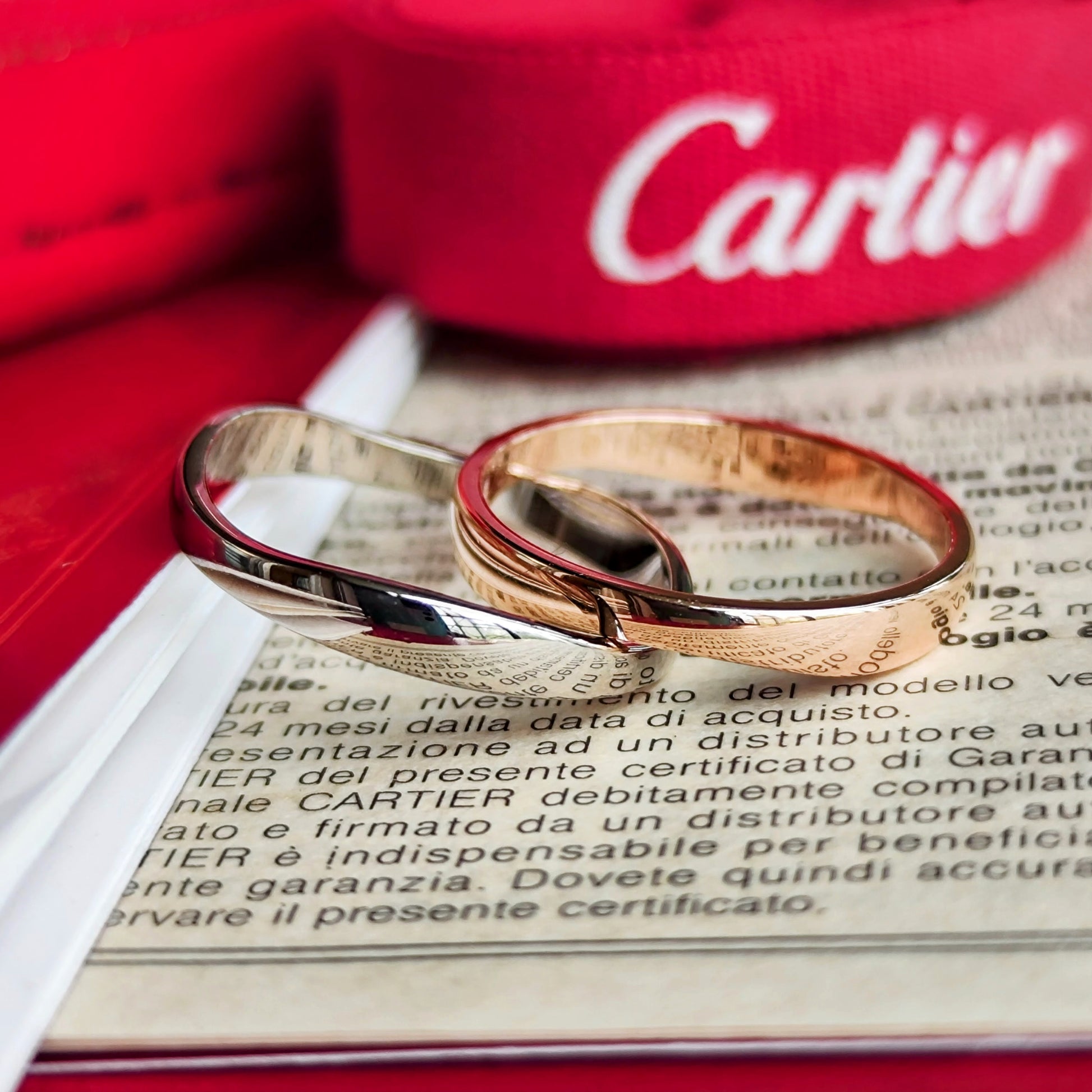 【Cartier 廃盤】カルティエ ラブミーリング 54