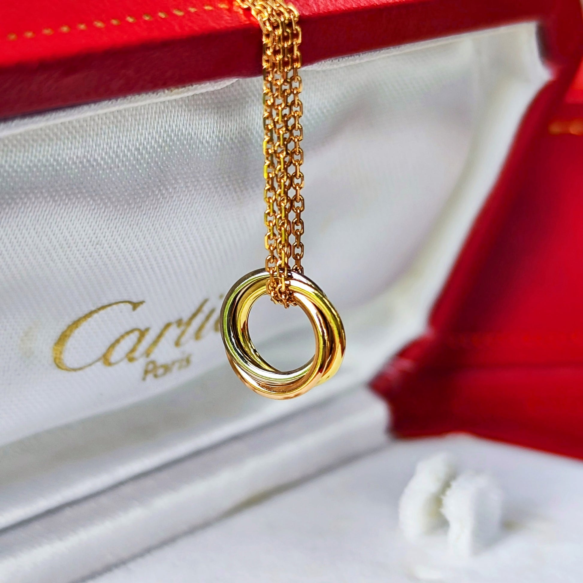 Cartier カルティエ トリニティ ミニモデル ネックレス
