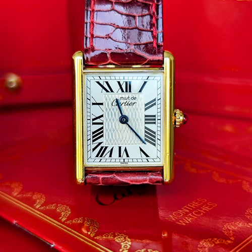 【Cartier 150周年 1847本限定モデル】
カルティエ マストタンク LM クォーツ腕時計