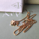 Van Cleef & Arpels ヴァンクリーフ&アーペル フリヴォル ミニ ネックレス ダイヤモンド 18金