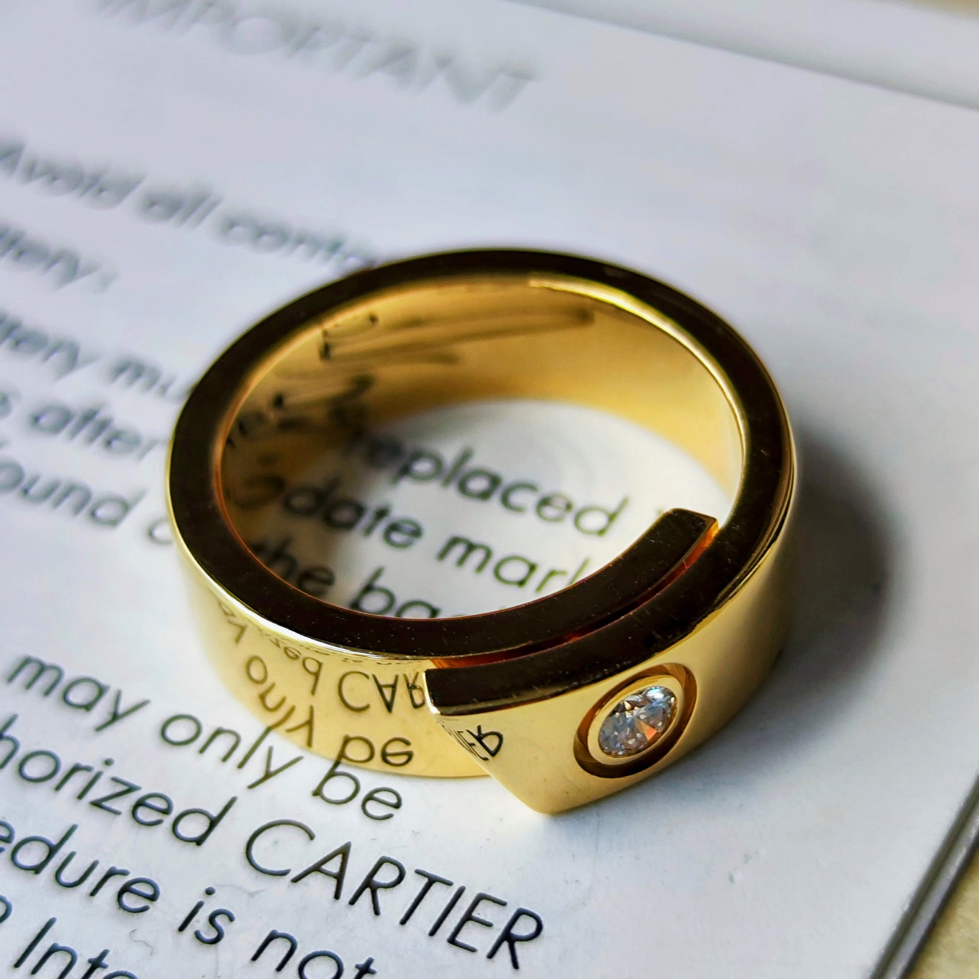 【Cartier 廃盤】カルティエ アニバーサリーリング 50