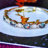 天然アレキサンドライト 天然ダイヤモンド プラチナリング