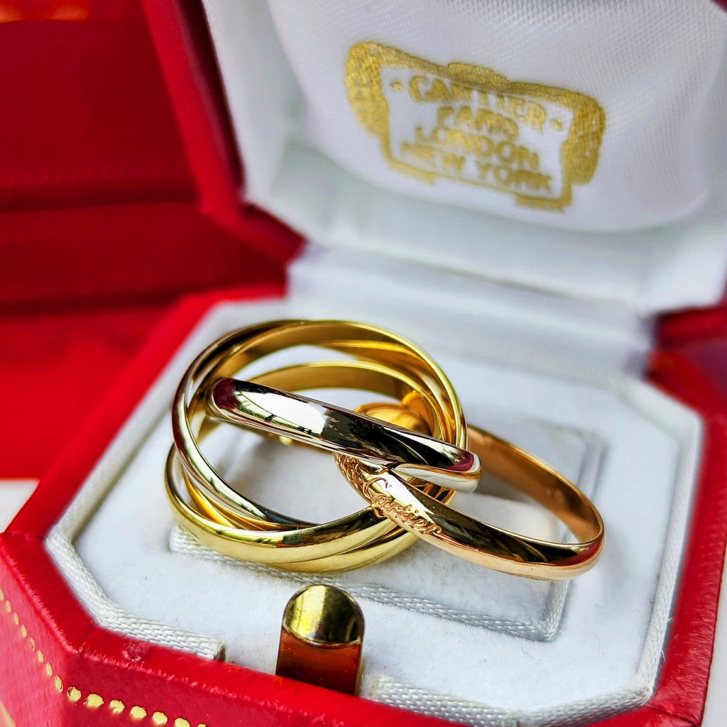 Cartier カルティエ トリニティ5連 49