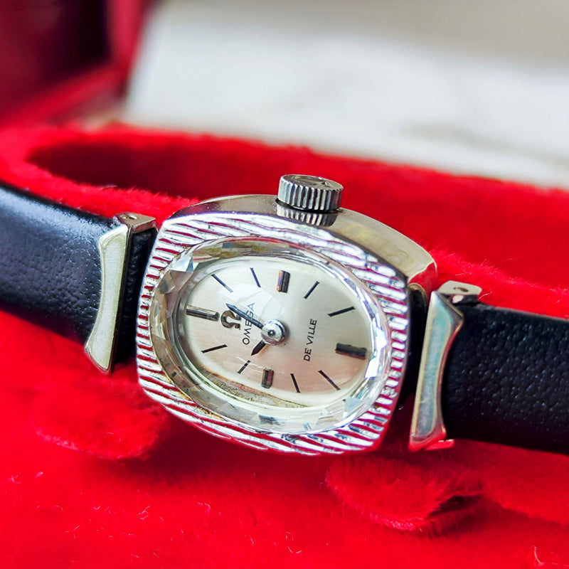 【OH済み】OMEGA オメガ DE VILLE デビル トノー型 手巻き 腕時計