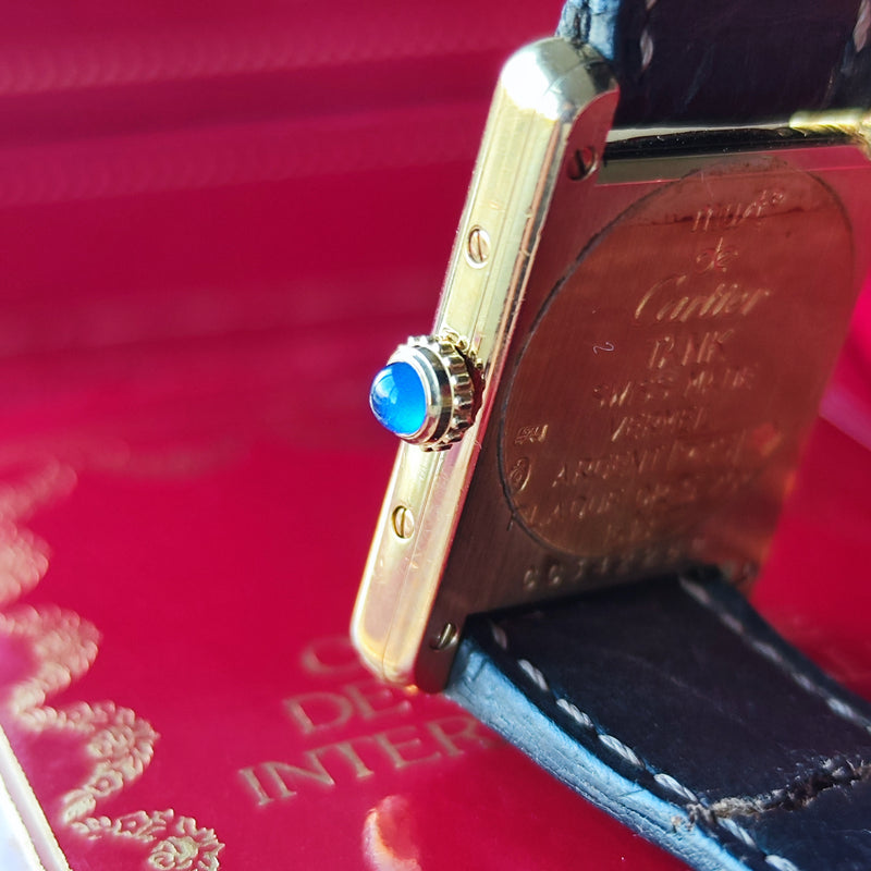 Cartier カルティエ マストタンク クォーツ腕時計