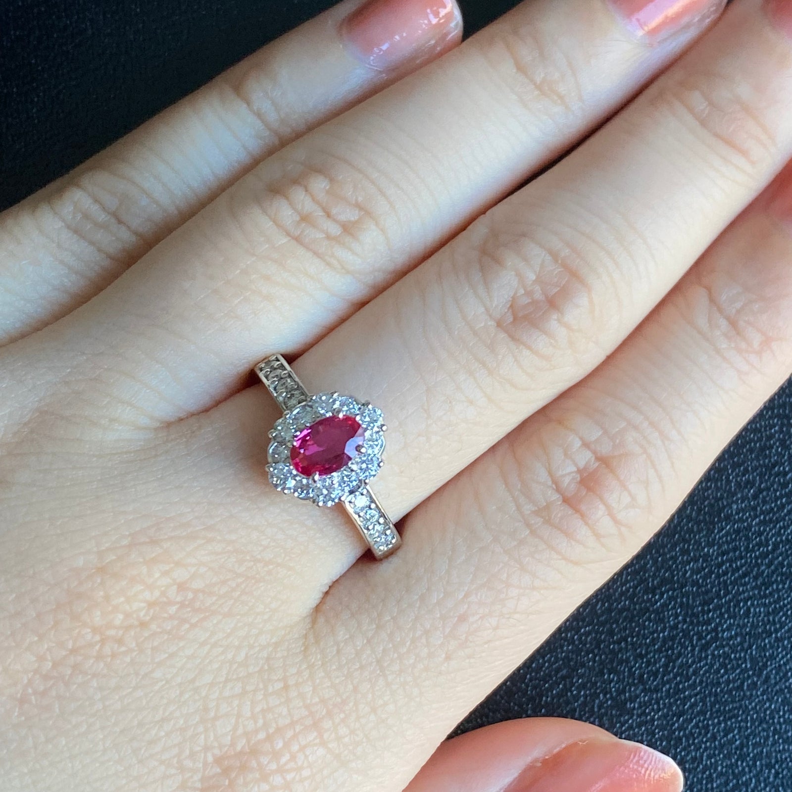 非加熱 ピジョンブラッド】天然ルビー 天然ダイヤモンド リング – Mico  