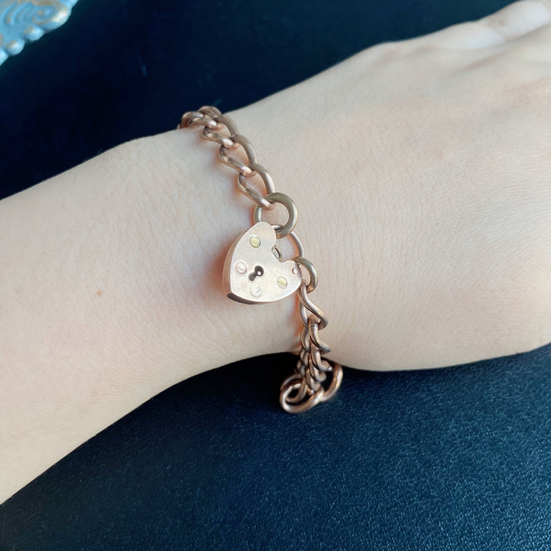 イギリス ヴィンテージ パドロック ブレスレット