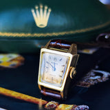 【OH済み】ROLEX ロレックス PRECISION プレシジョン ランタン型 金無垢腕時計