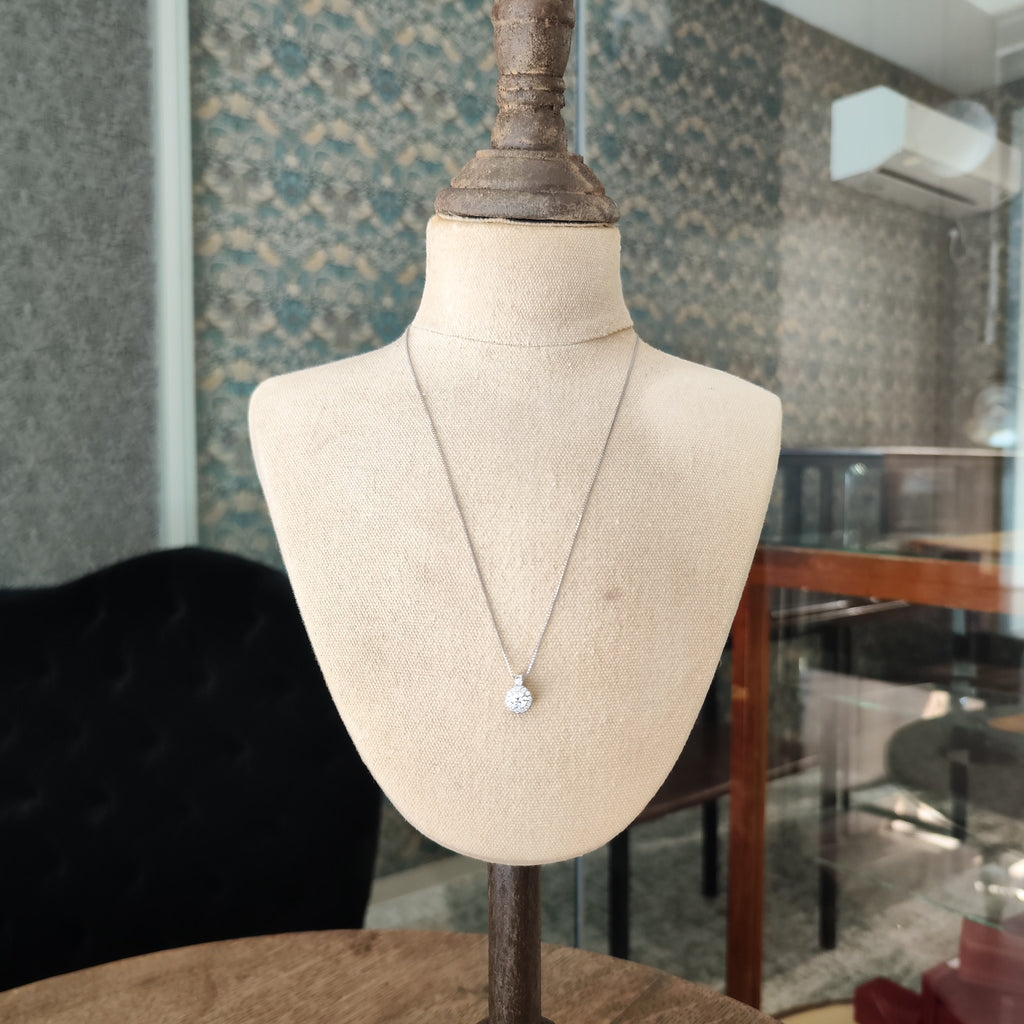 【最高級品質】天然ダイヤモンド0.53ct フローレス Dカラー ネックレス GIA