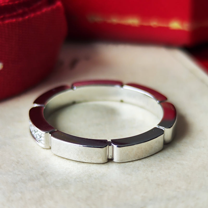 Cartier カルティエ マイヨンパンテール
ダイヤモンドリング 18金WG 11号