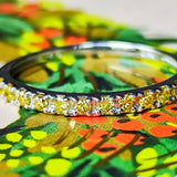 【イエローダイヤ】天然ダイヤモンド ハーフエタニティリング