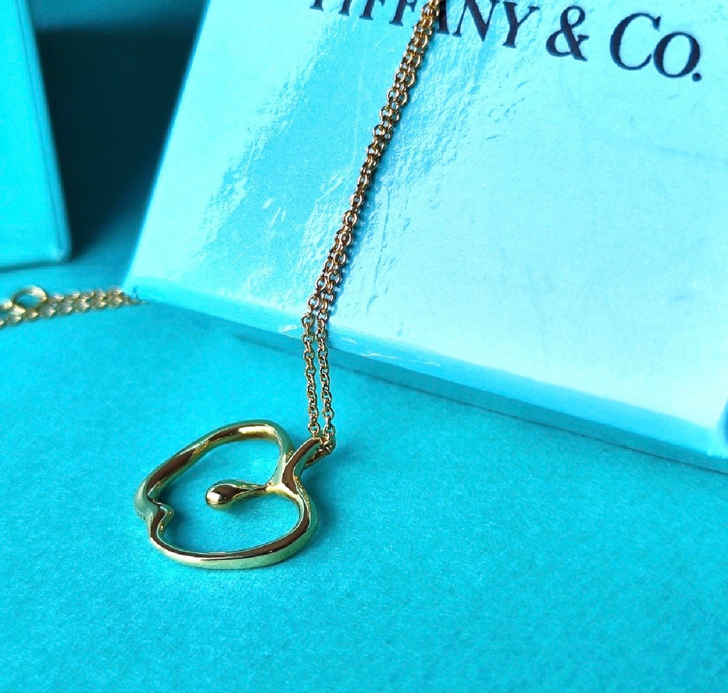 TIFFANY &Co ティファニー アップル ネックレス 18金YG