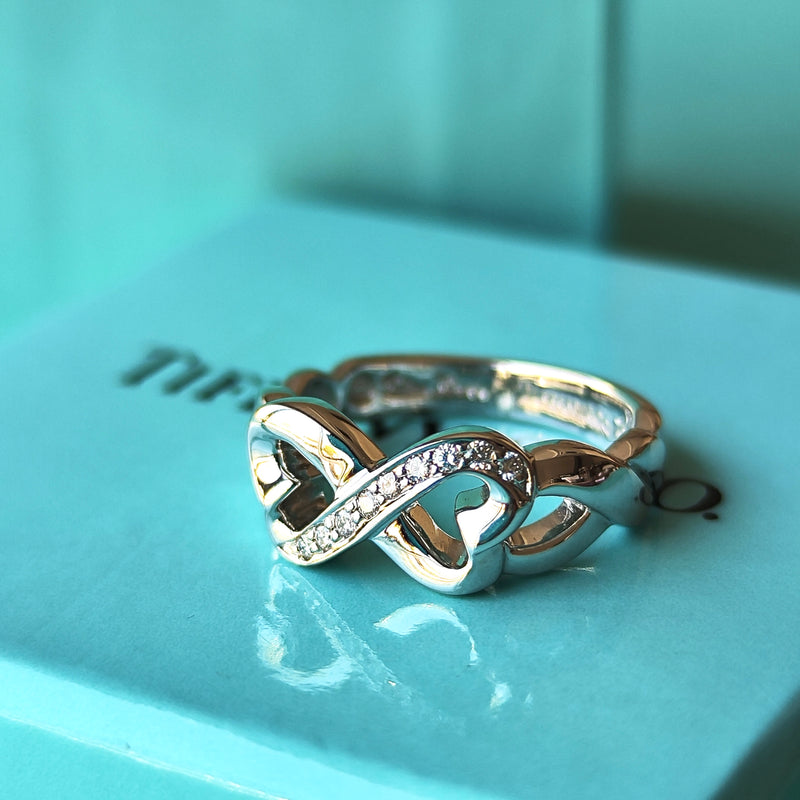 Tiffany & Co. ダブルラビングハート6号 TIFFANY&Co ティファニー ダブルラビングハート ダイヤモンド