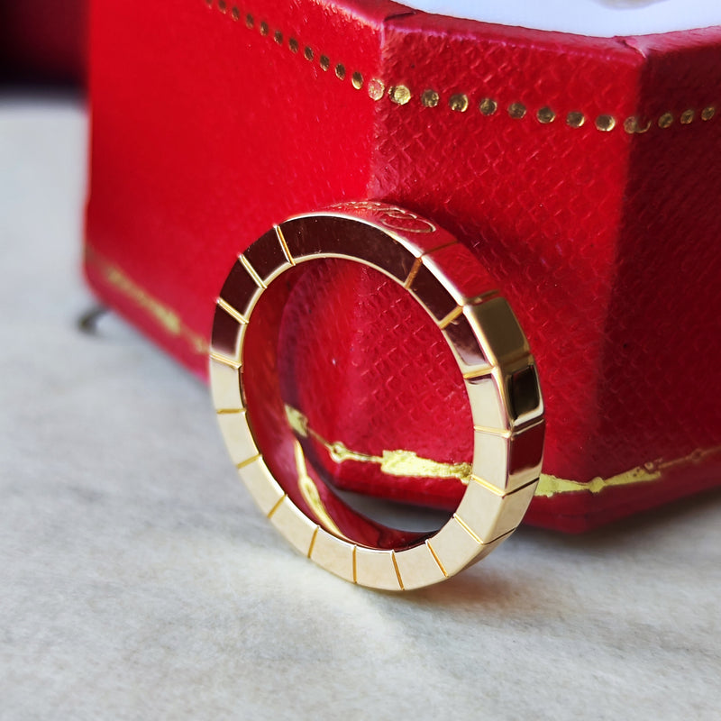 Cartier カルティエ ラニエール 18金PG 6号