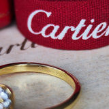 Cartier カルティエ ハートシェイプウィズ ダイヤモンド 18金リング