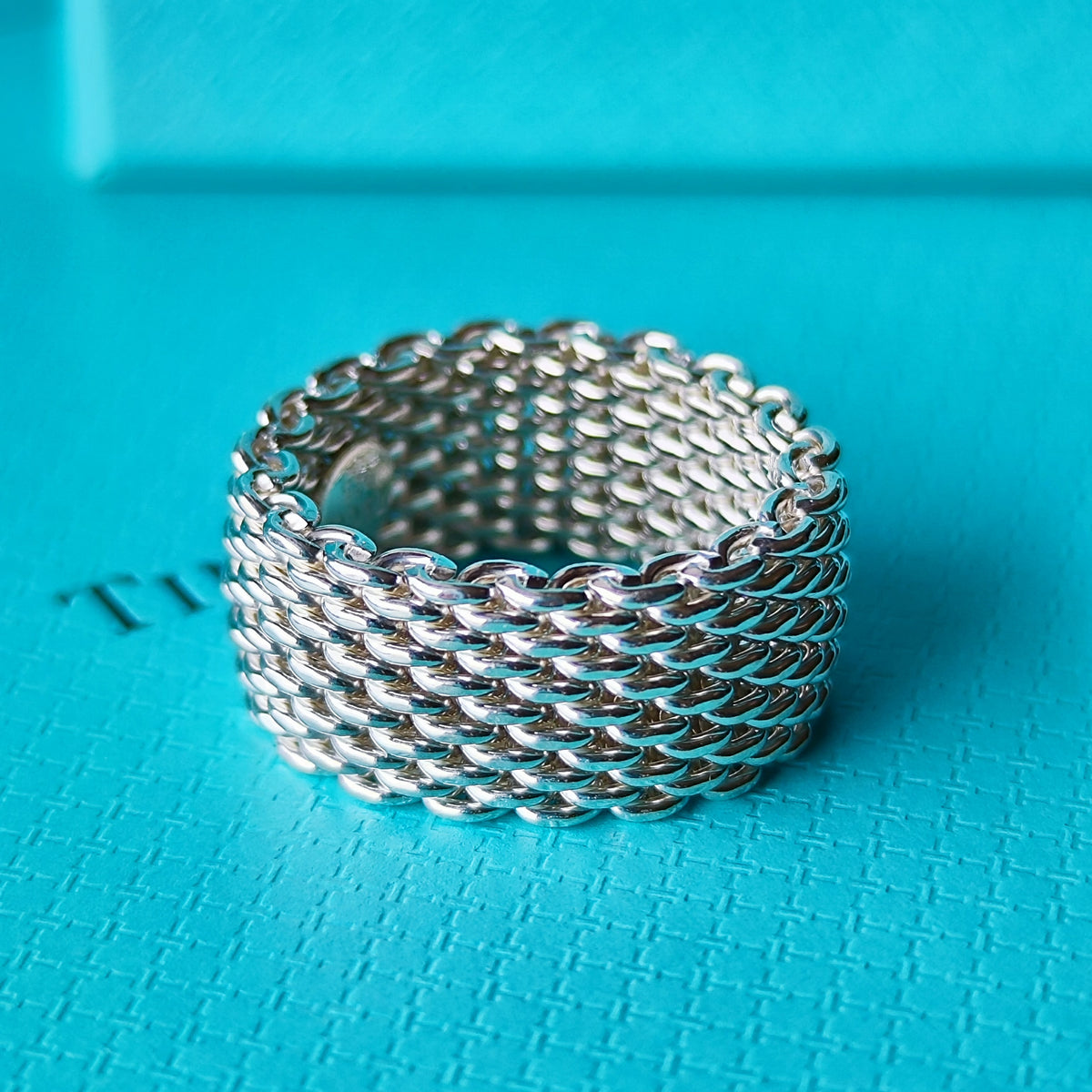 TIFFANY & CO. ティファニー サマセツトリング SV 12号 リング