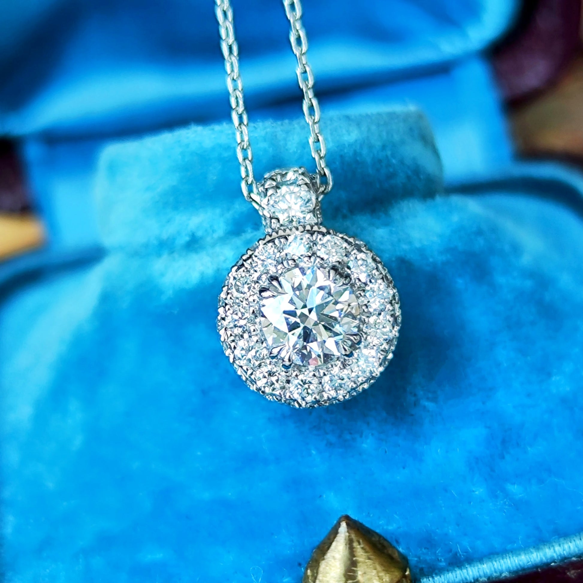 【最高級品質】天然ダイヤモンド0.30ct フローレス Dカラー 3EX ネックレス GIA鑑定書付き