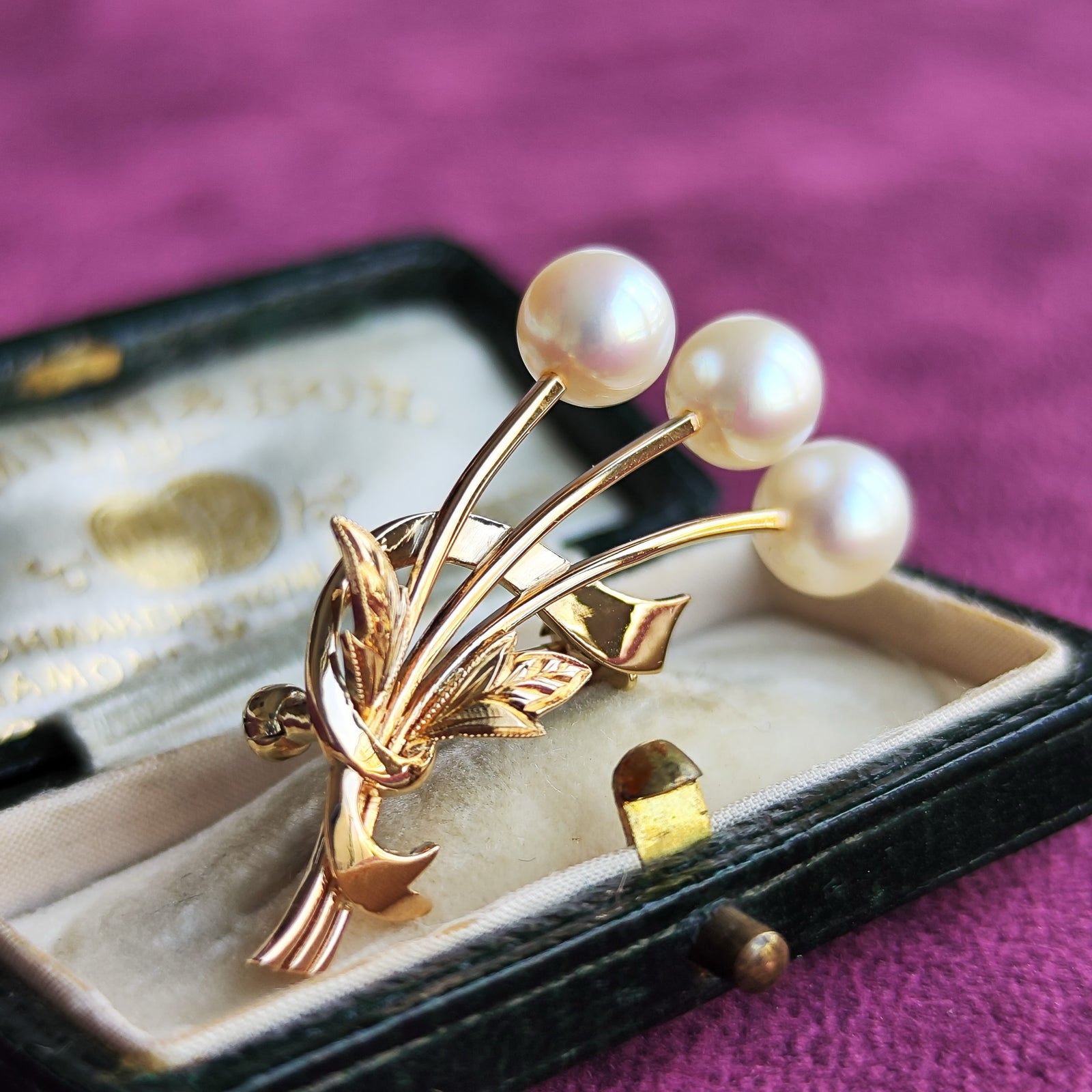 うのにもお得な情報満載！ MIKIMOTO ミキモト Mico宝飾店 – ヴィンテージブローチ あこや真珠 真珠