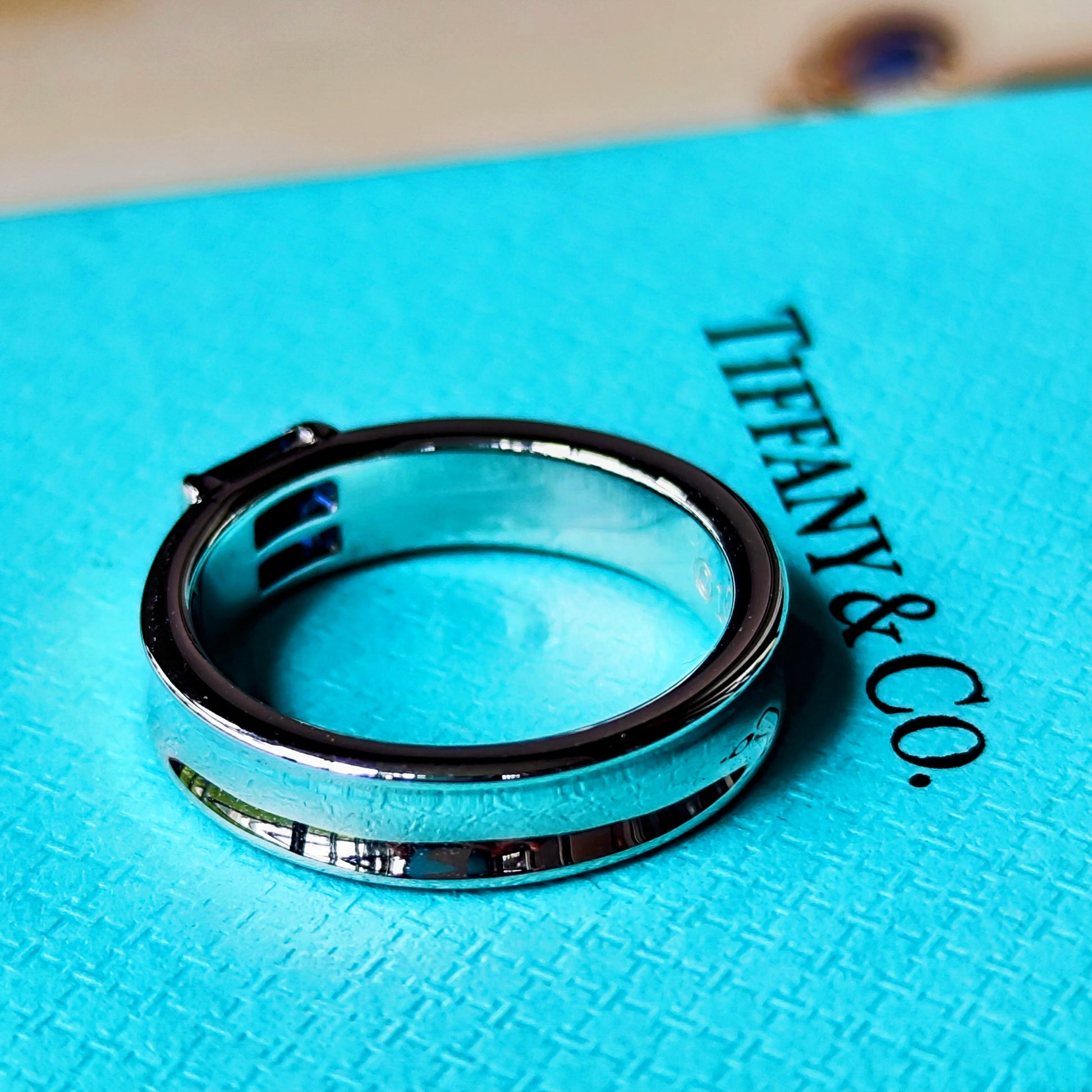 TIFFANY &Co ティファニー スタッキングリング サファイア