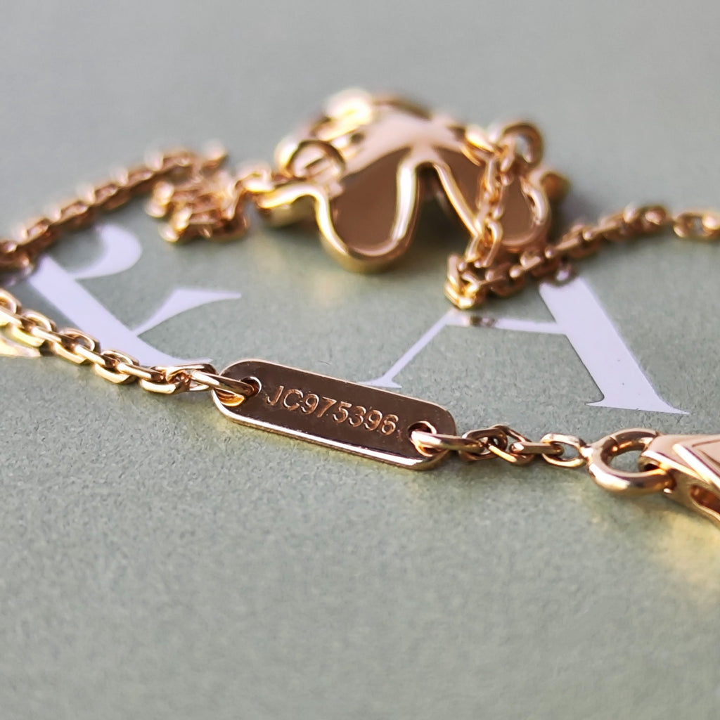 Van Cleef & Arpels ヴァンクリーフ&アーペル フリヴォル ダイヤモンド ミニ ブレスレット