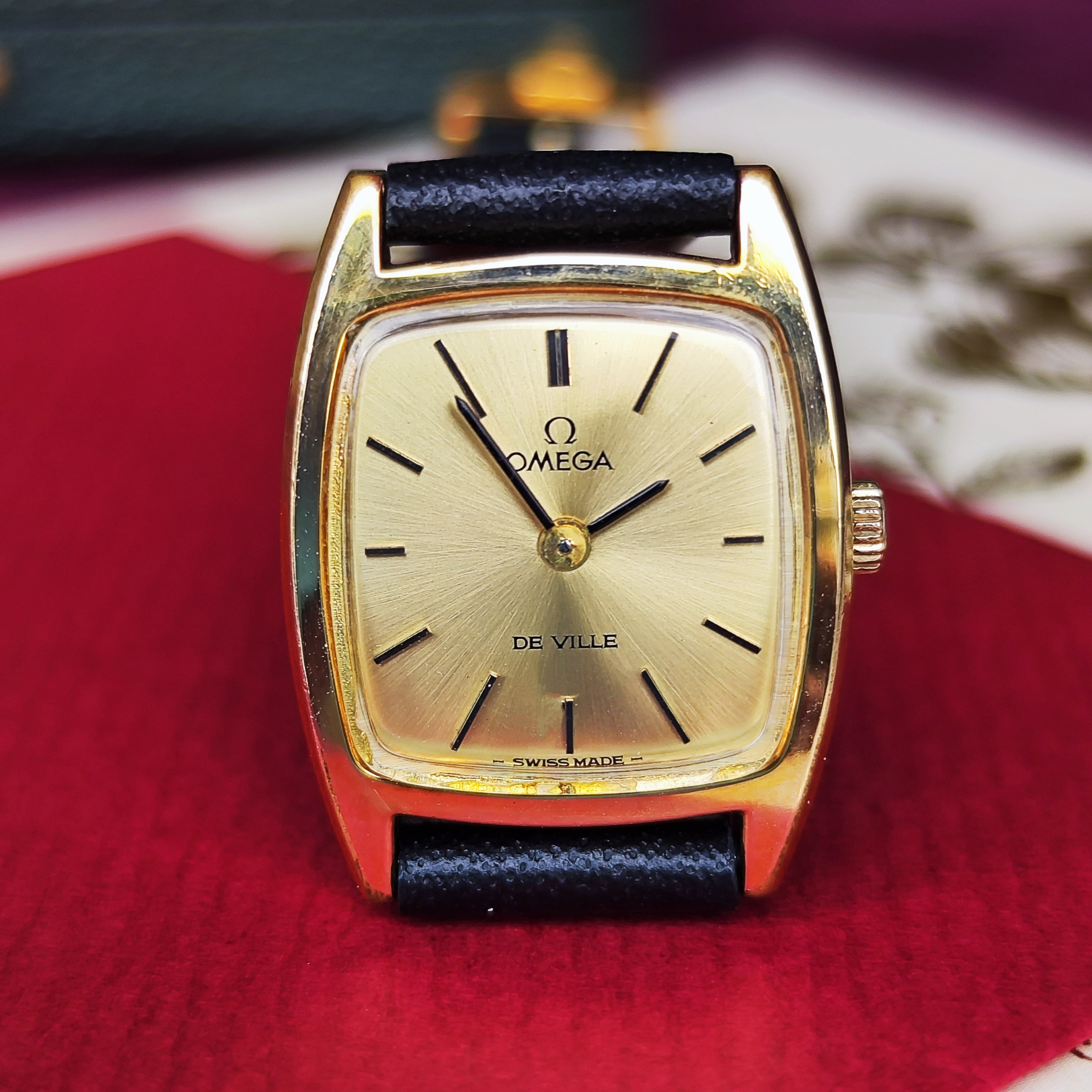 【OH済み】OMEGA オメガ DE VILLE 
デビル 手巻き腕時計