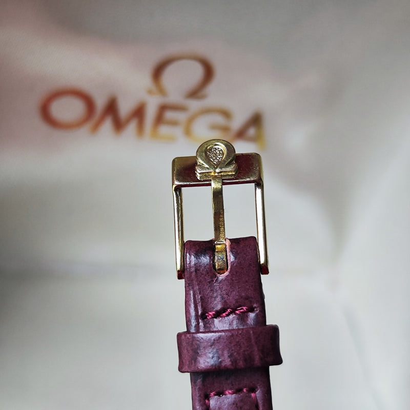 【OH済み 18金無垢】OMEGA オメガGeneve ジュネーヴ Sapphette 手巻き腕時計