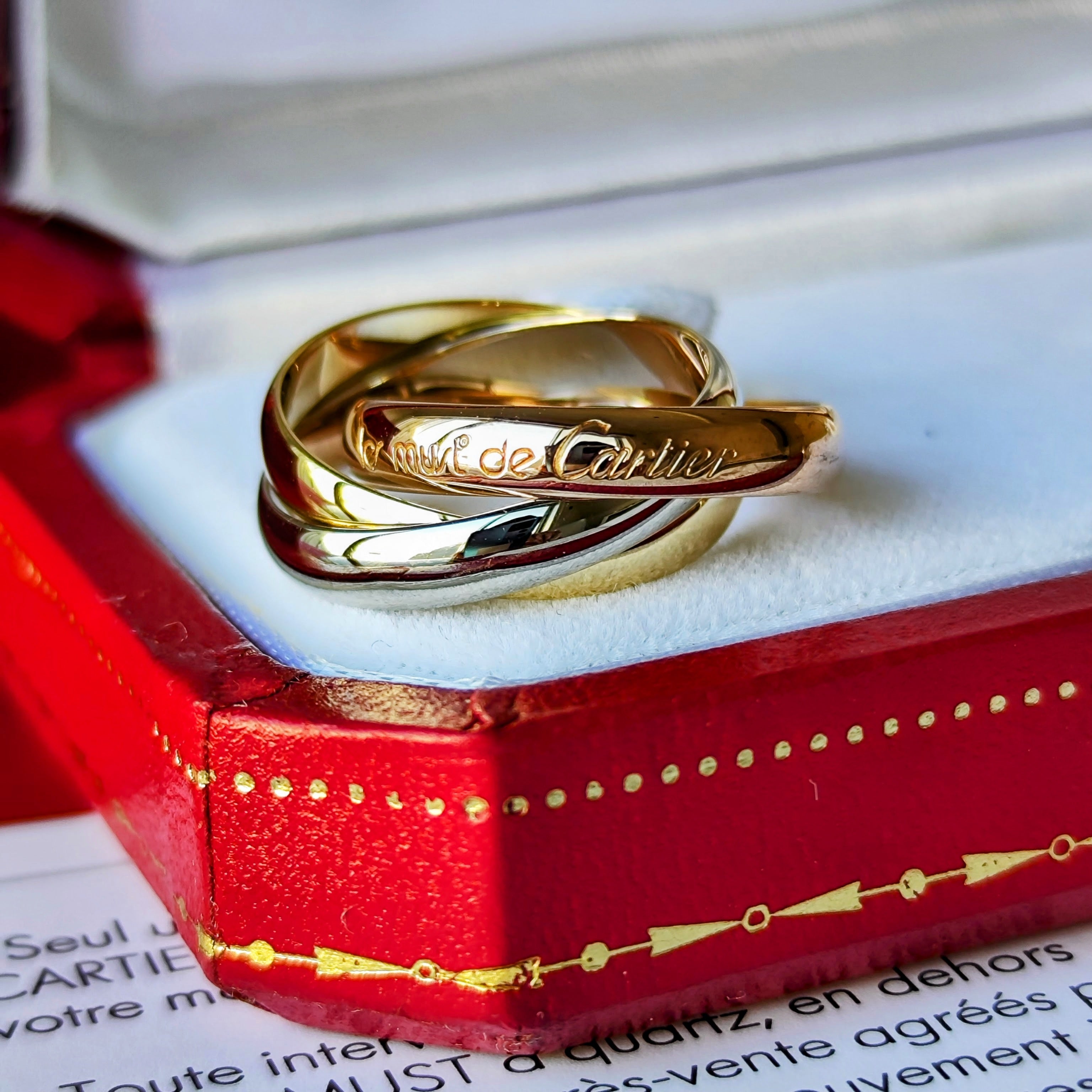 Cartier カルティエ トリニティリング 51 – Mico宝飾店