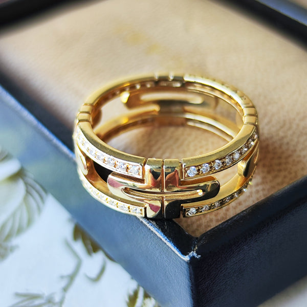 BVLGARI ブルガリ バレンテシ スモール ダイヤモンドリング