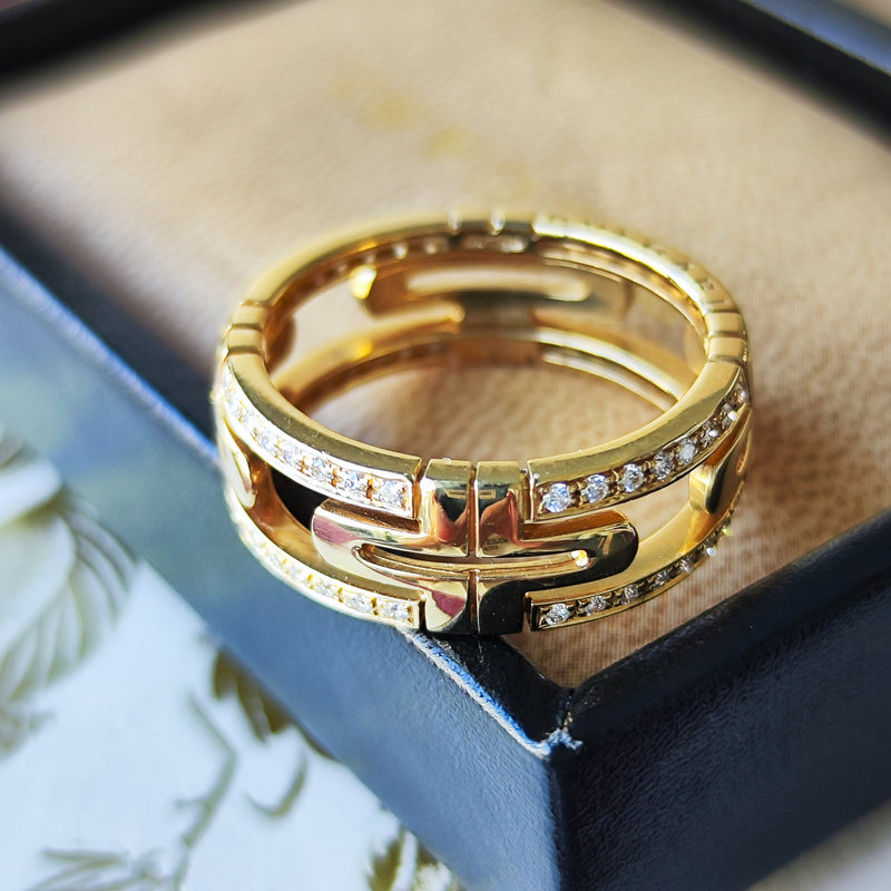 BVLGARI ブルガリ バレンテシ スモール ダイヤモンドリング