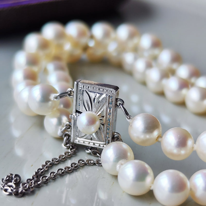 MIKIMOTO ミキモト あこや真珠 ブレスレット