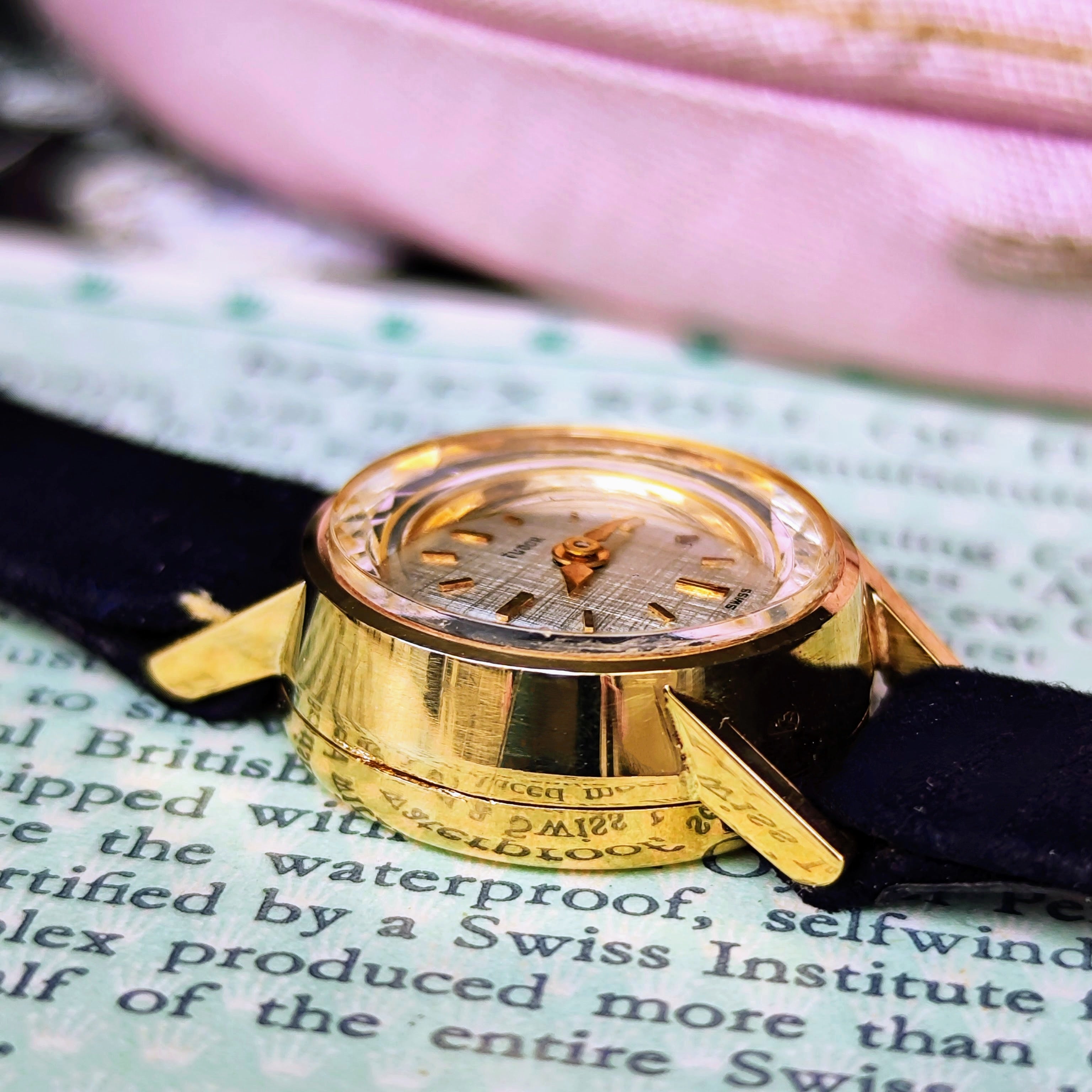 希少 スイス TUDOR チューダー レディース 手巻き 時計 ヴィンテージ TUDOR チューダー(チュードル) 18金無垢 手巻き腕時計 ROLEX – Mico宝飾店