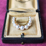 MIKIMOTO ミキモト あこや真珠 ブローチ