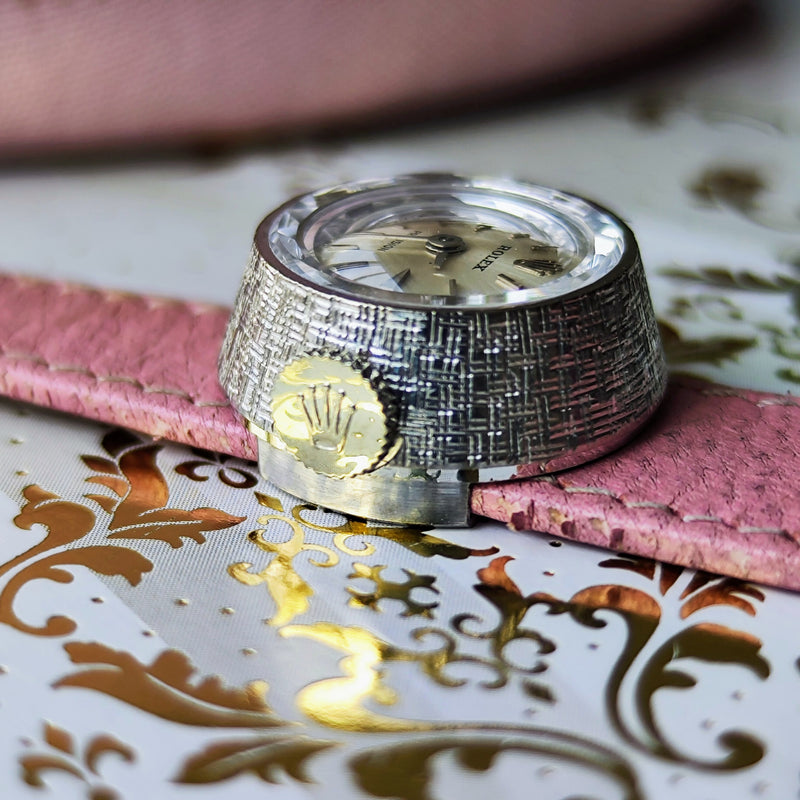 【ROLEX CHAMELEON】ロレックス カメレオン 18金無垢 手巻き腕時計 OH済み