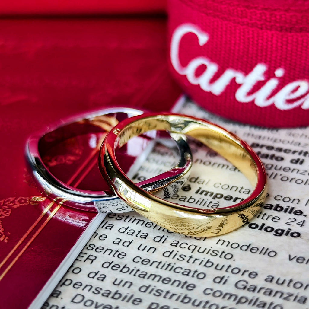 【Cartier 廃盤】 Cartier カルティエ ラブミーリング 50